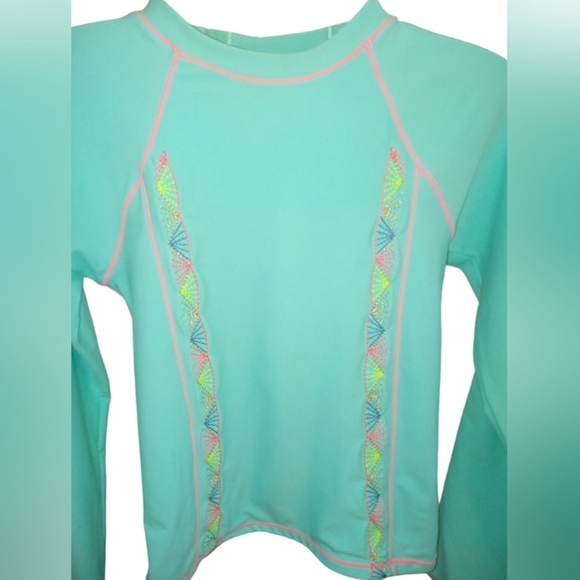 14 16 swimming long sleeve shirt - Picture 3 of 7